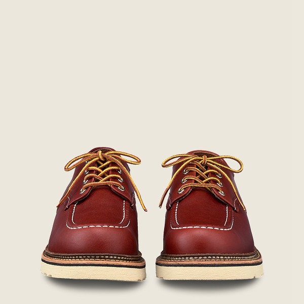 Oxford Herre - Red Wing Classic - Russet Portage Læder - Bordeaux - MQYLFI-689